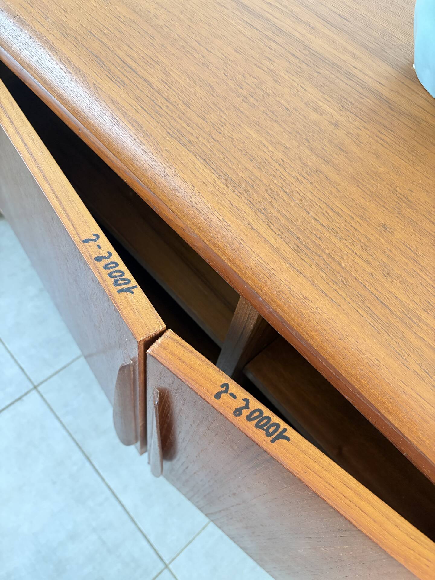 Vintage teak enfilade from the 1960s.
