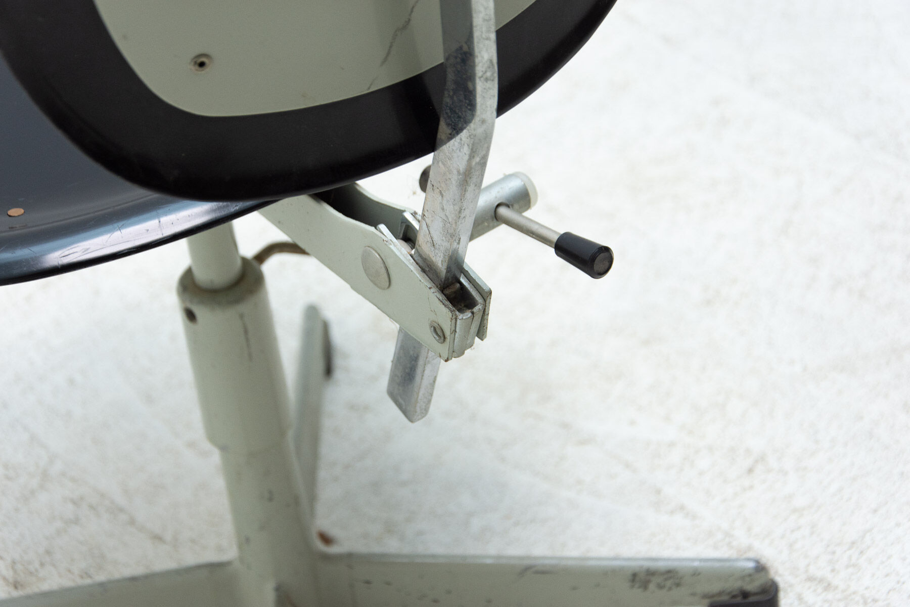 Vintage Industrial swivel work desk chair by Kovona, 1950´s