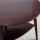 Midcentury Danish round side table in rosewood -Holger Georg Jensen - Kubus