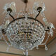 Crystal balloon chandelier from the 1960s.