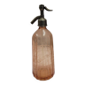 Ancien Siphon Bouteille eau de selzt avec marquage