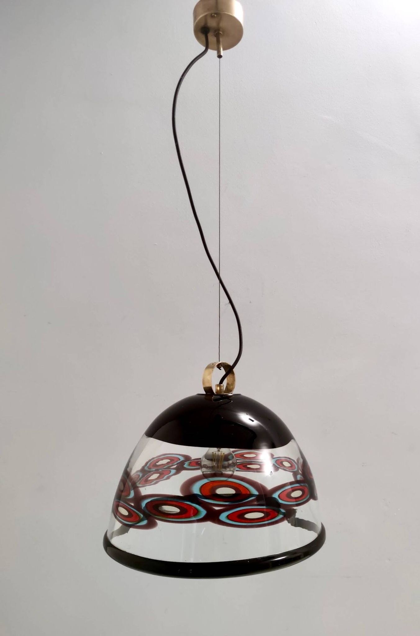 Murano Glass Pendant by Angelo Barovier for Barovier & Toso, Italy