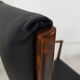 Lot de 4 fauteuils en bois de rose, Danemark 1950