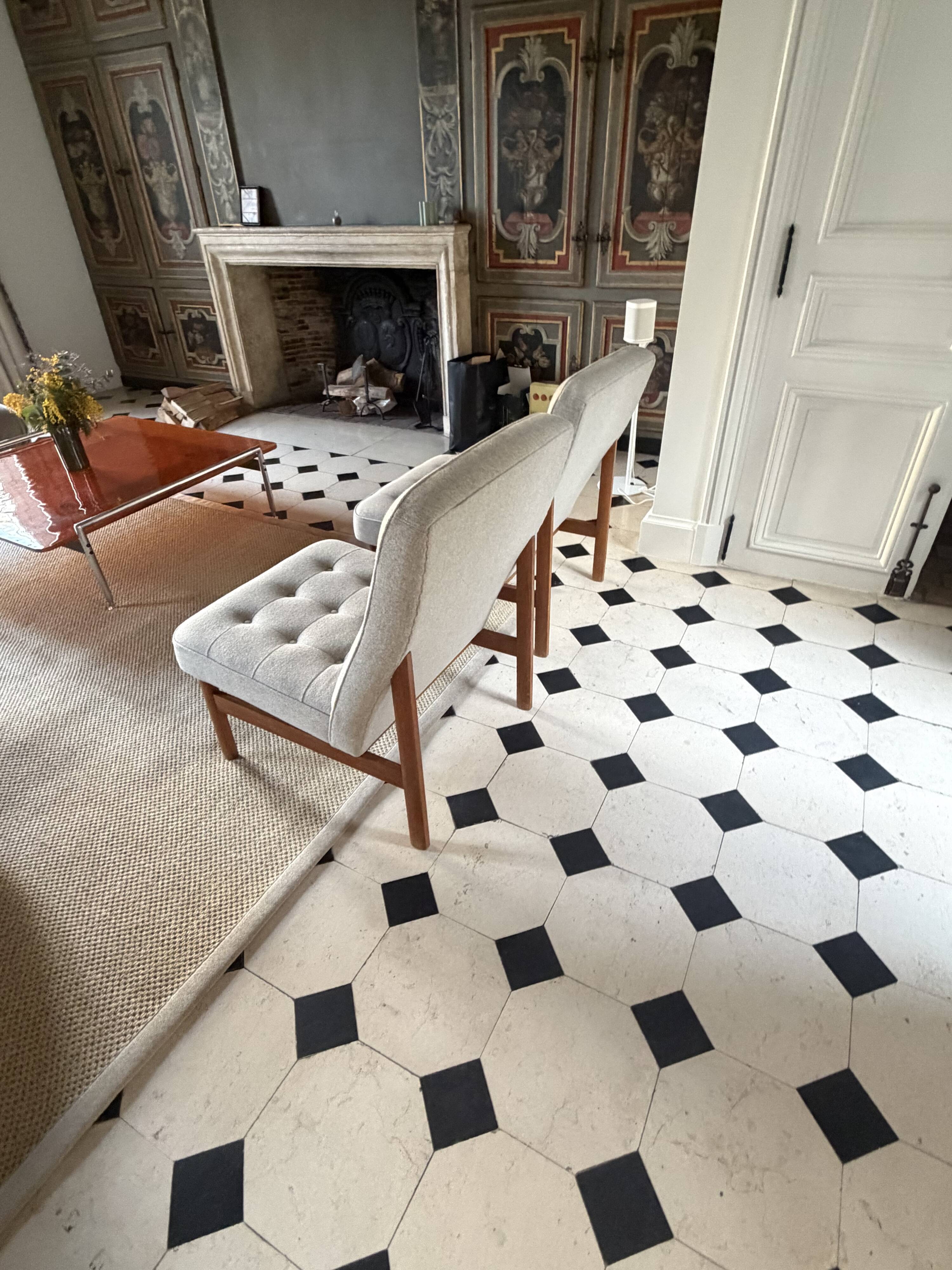 Pair of vintage Scandinavian armchairs – circa 1960