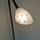 Pair of vintage floor lamps, magazine holders from the 50s