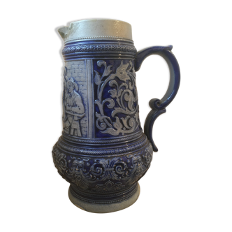 Old pitcher in gres