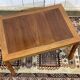 Teak and cherry coffee table from the 1970s.