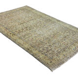 Anatolian handmade vintage rug 270 cm x 168 cm