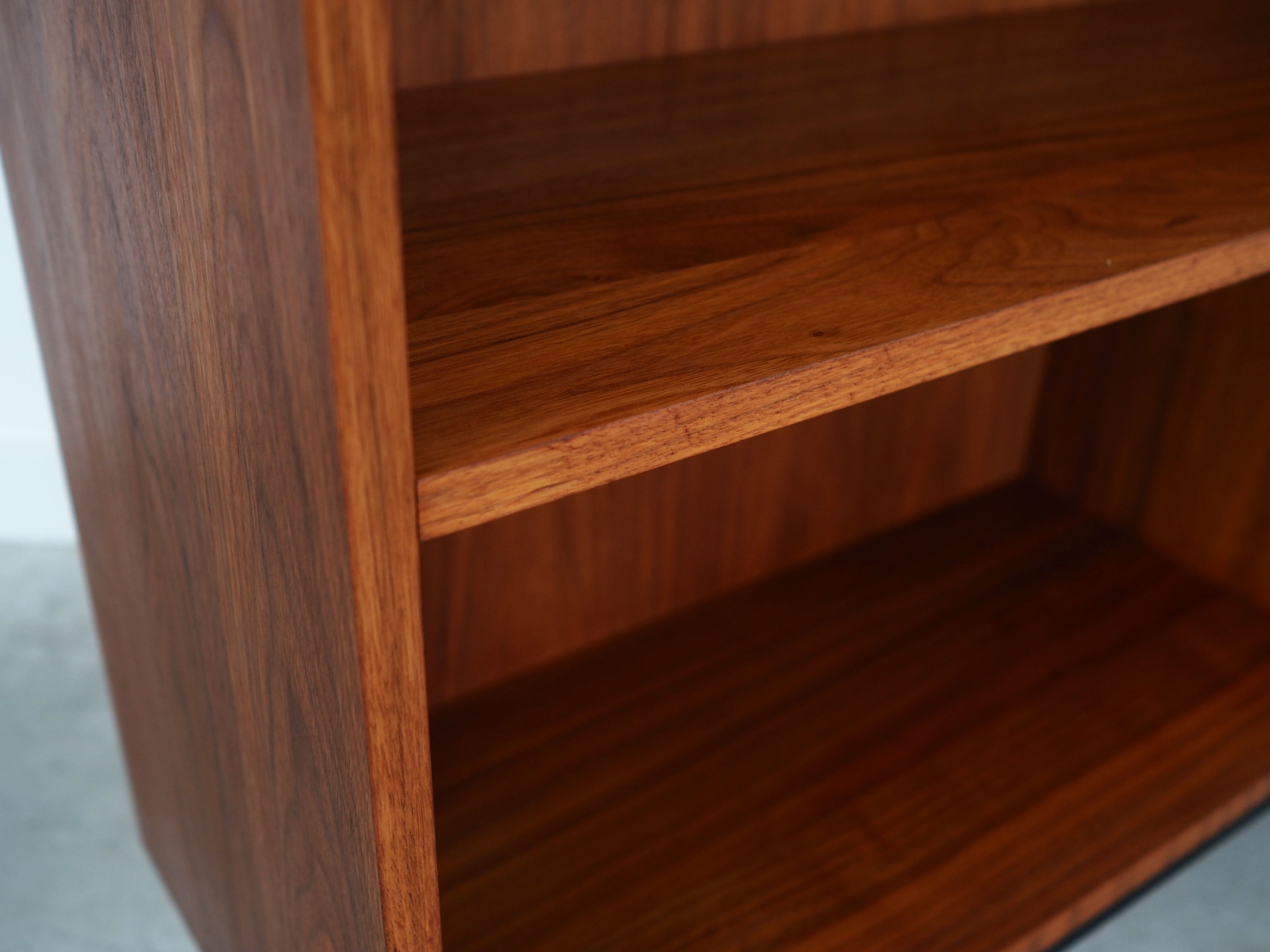 Teak bookcase, Swedish design, 1970s, production: GDR