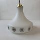 Ancienne suspension opaline 1970 vintage