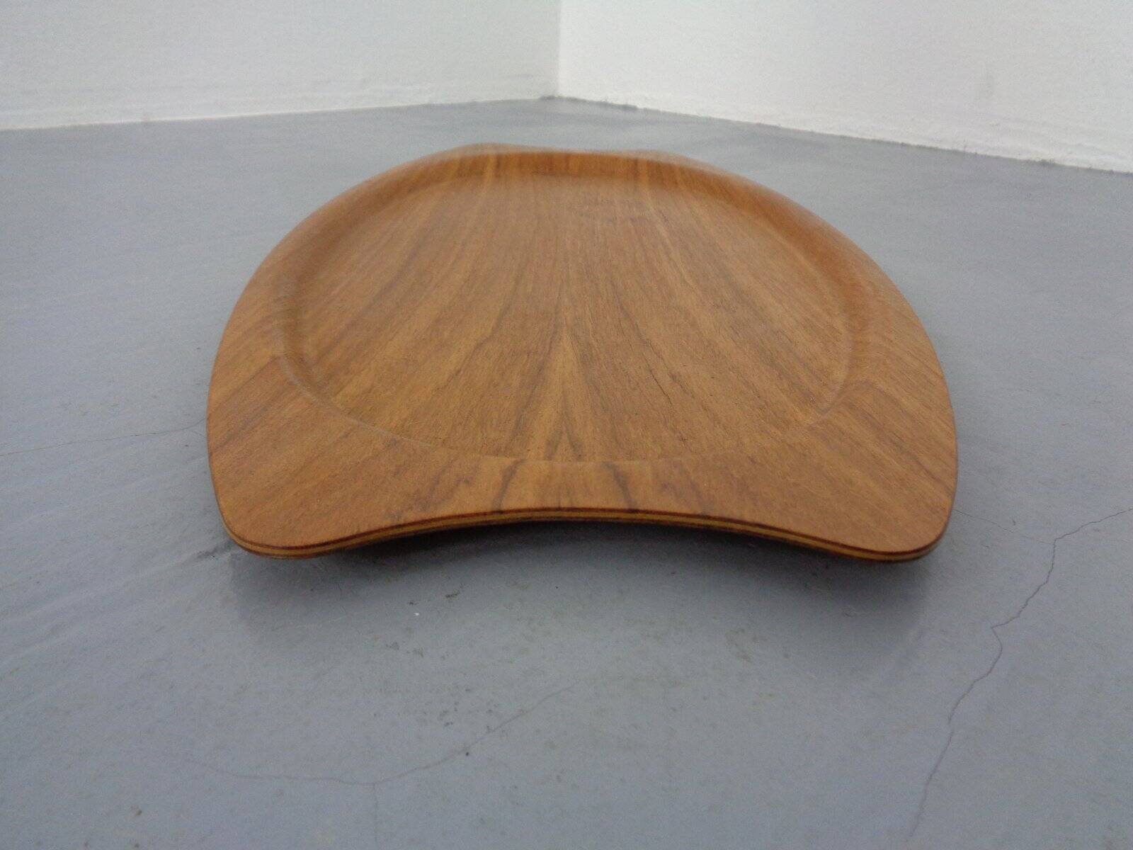 Danish trays in teak from Silva, 1960s, set of 2.