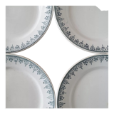 Set of 3 plates Terre de Fer
