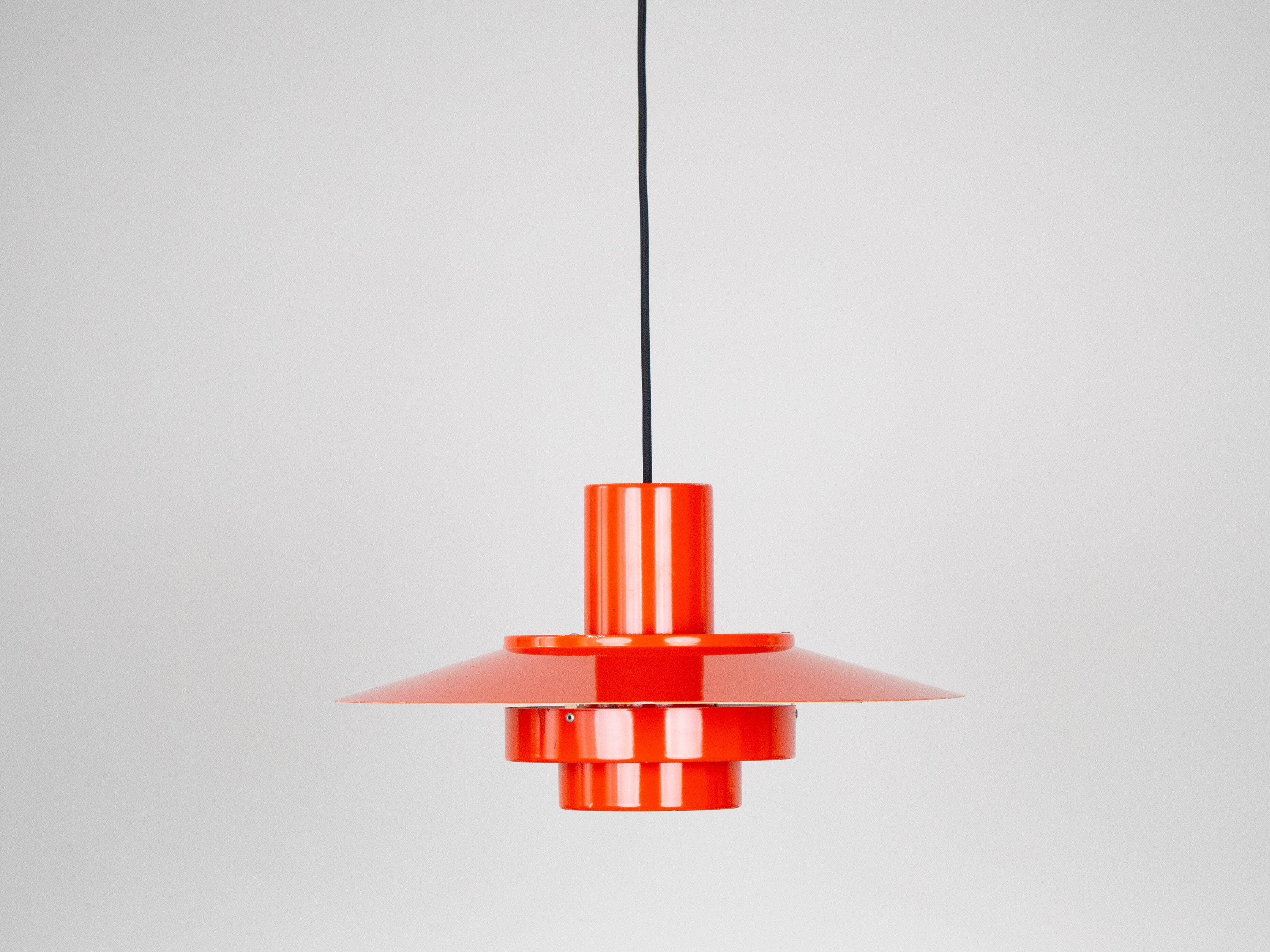 Lampe suspendue vintage danoise Falcon par Andreas Hansen, Fog og Morup, 1969