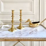 Empty solid brass duck pocket