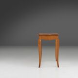 Table d'appoint vintage en chêne 1950