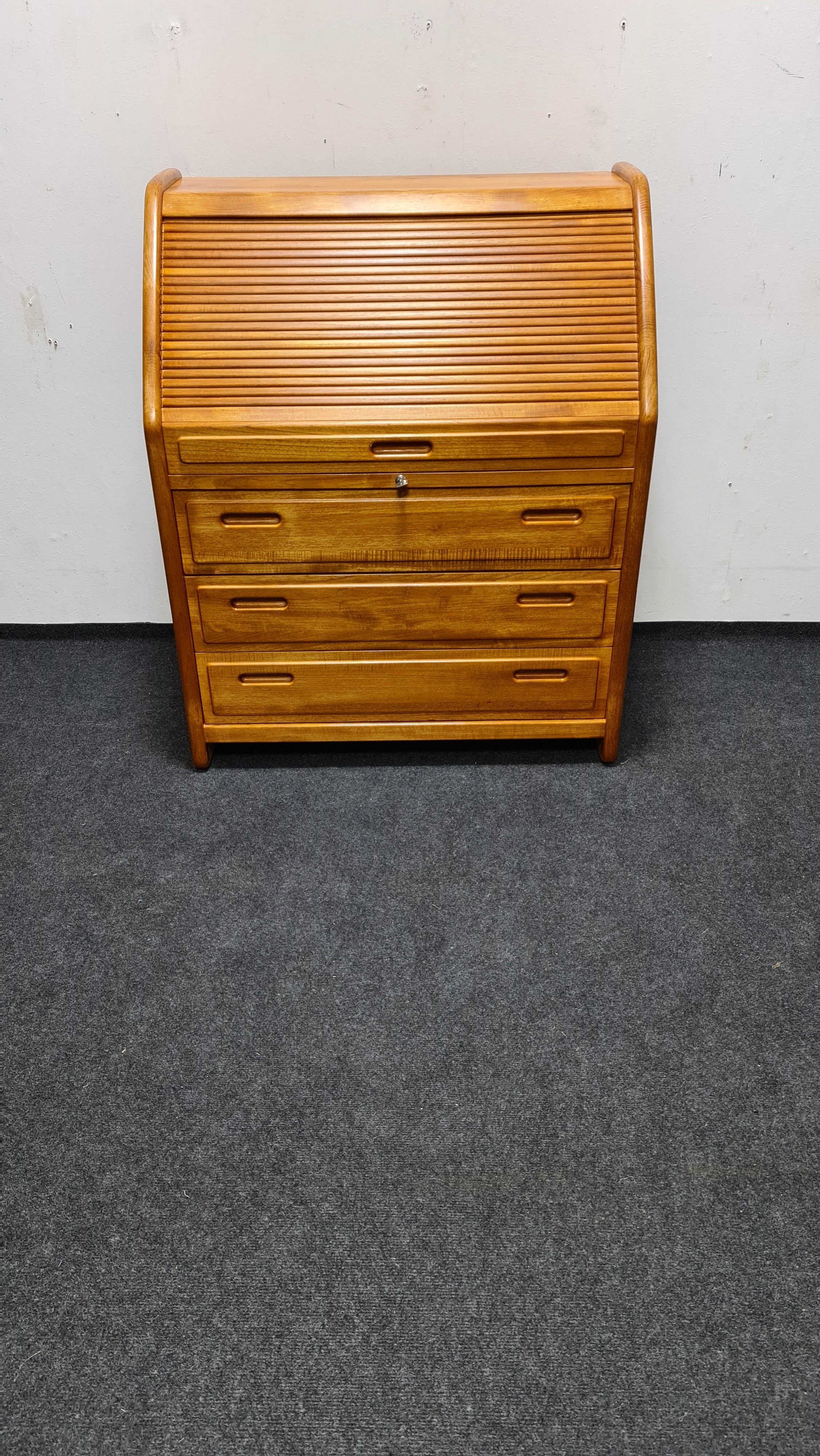 Secrétaire au design danois en teck par Langeskov Møbelfabrik A/S