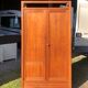 Armoire moderniste en chêne massif 1950