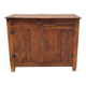 Low sideboard, country sideboard, rustic, solid oak, mid 19th century.