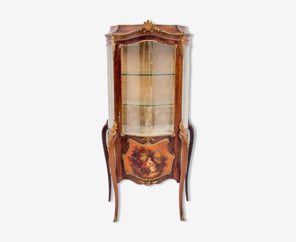 Vitrine française, vers 1880