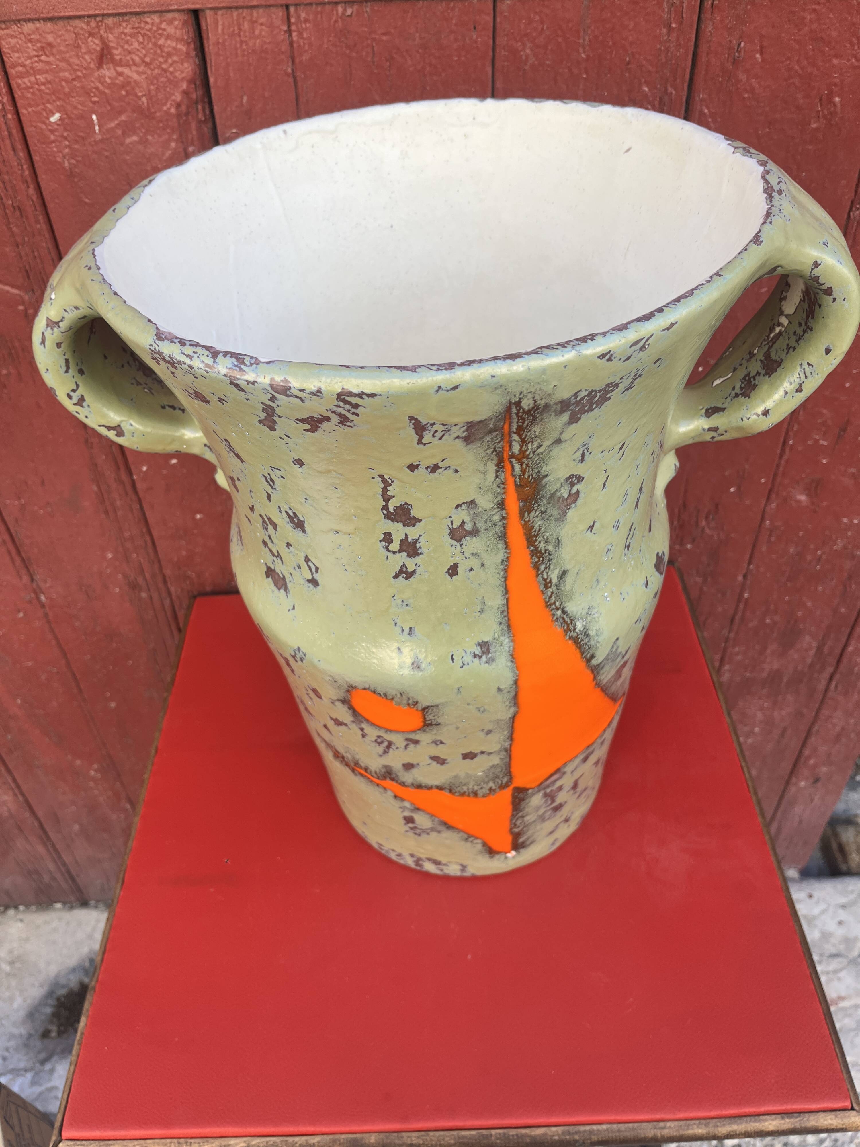 Vintage ceramic vase from the 60s