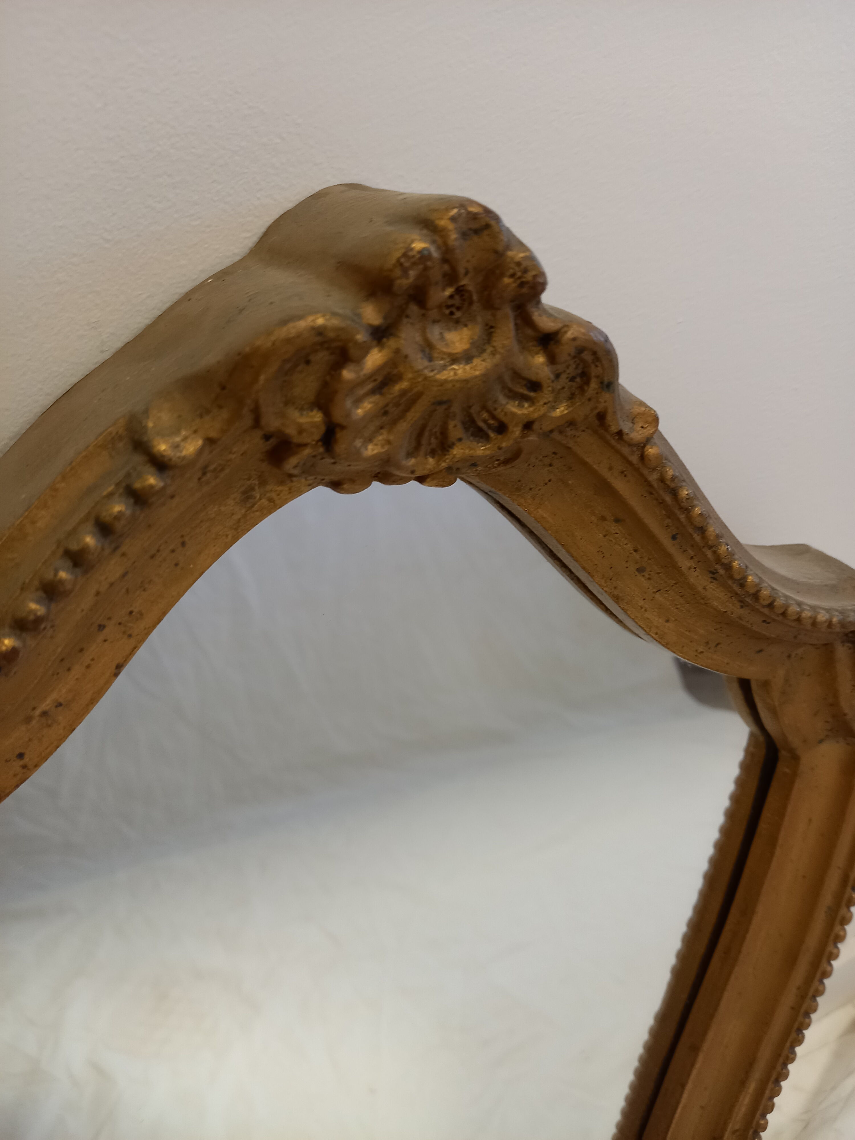 Louis XV style shell mirror