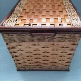 Rattan and wicker trunk