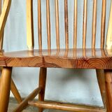 Series of 4 chairs in pine 1970