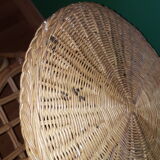 Vintage rattan table
