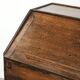 Secretary in ancient English oak from the early 18th century.
