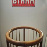 Former worker basket serving piece of professional furniture fruit wood support early 1900