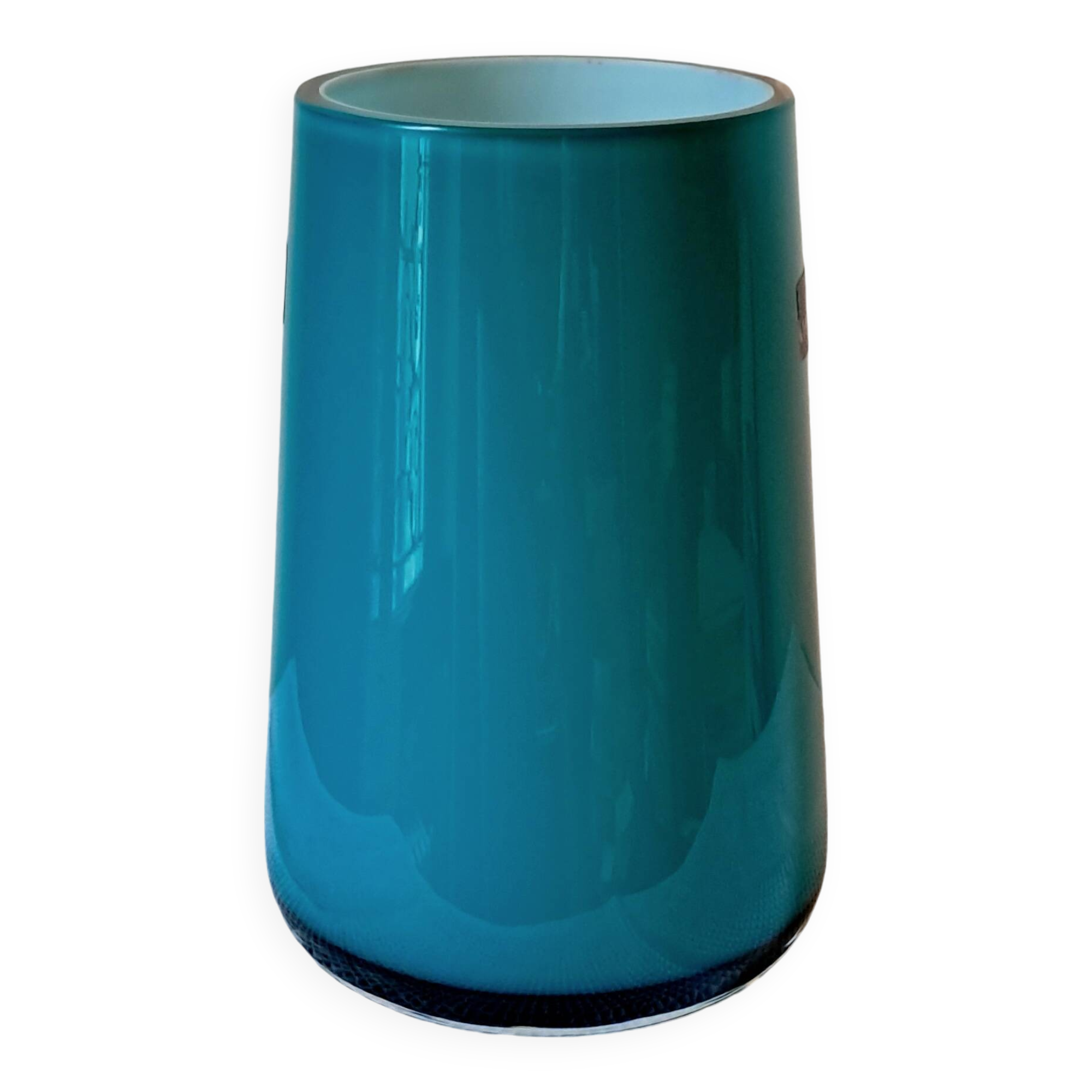 Villeroy & Boch Numa vase blue glass