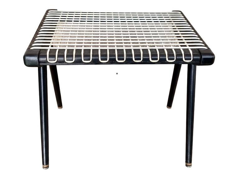 Stool, footrest, side table by Georges Tigien, vintage 1950.