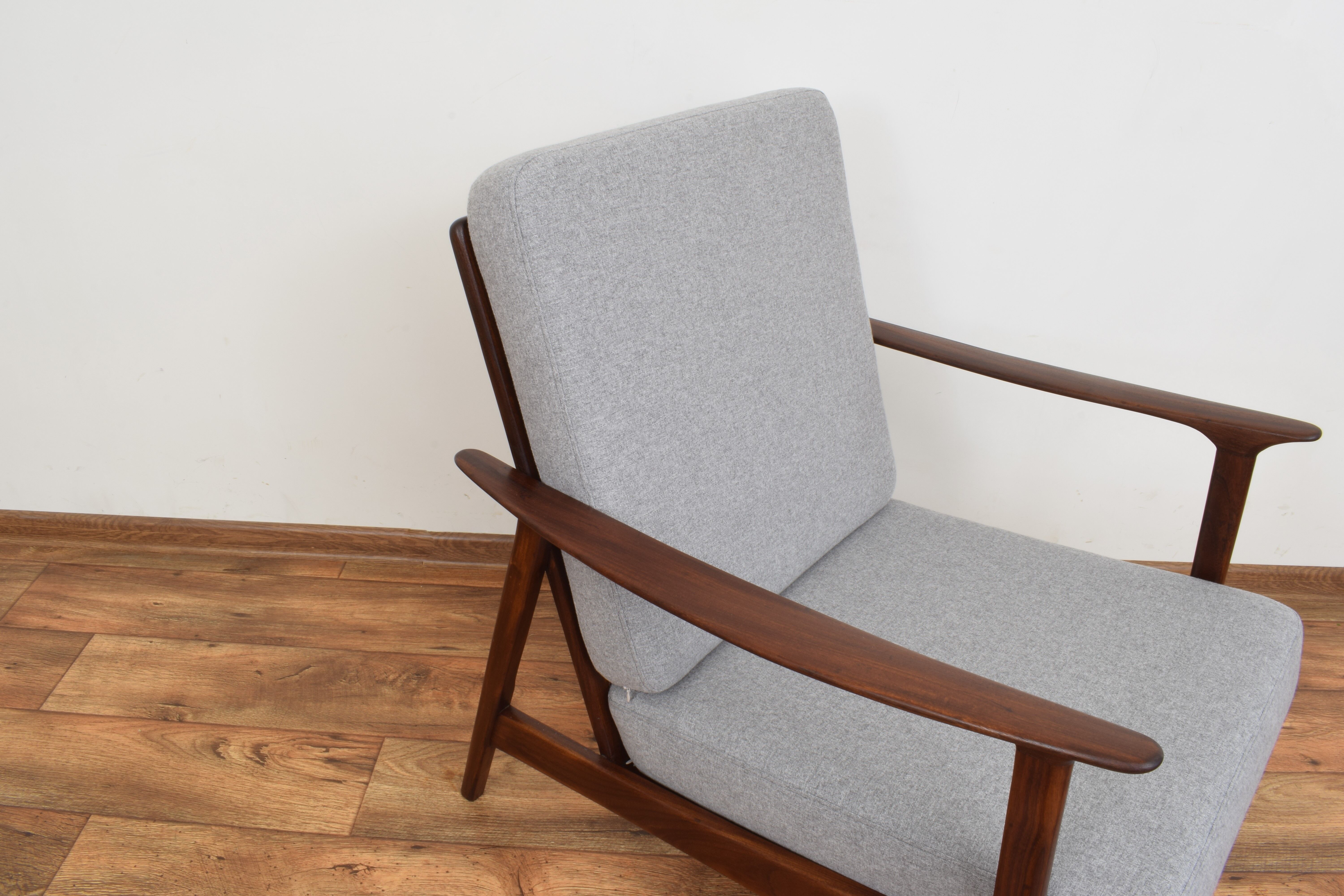 Mid-Century Danish Teak Armchair, 1960s.