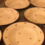 6 soup plates the Amandinoise