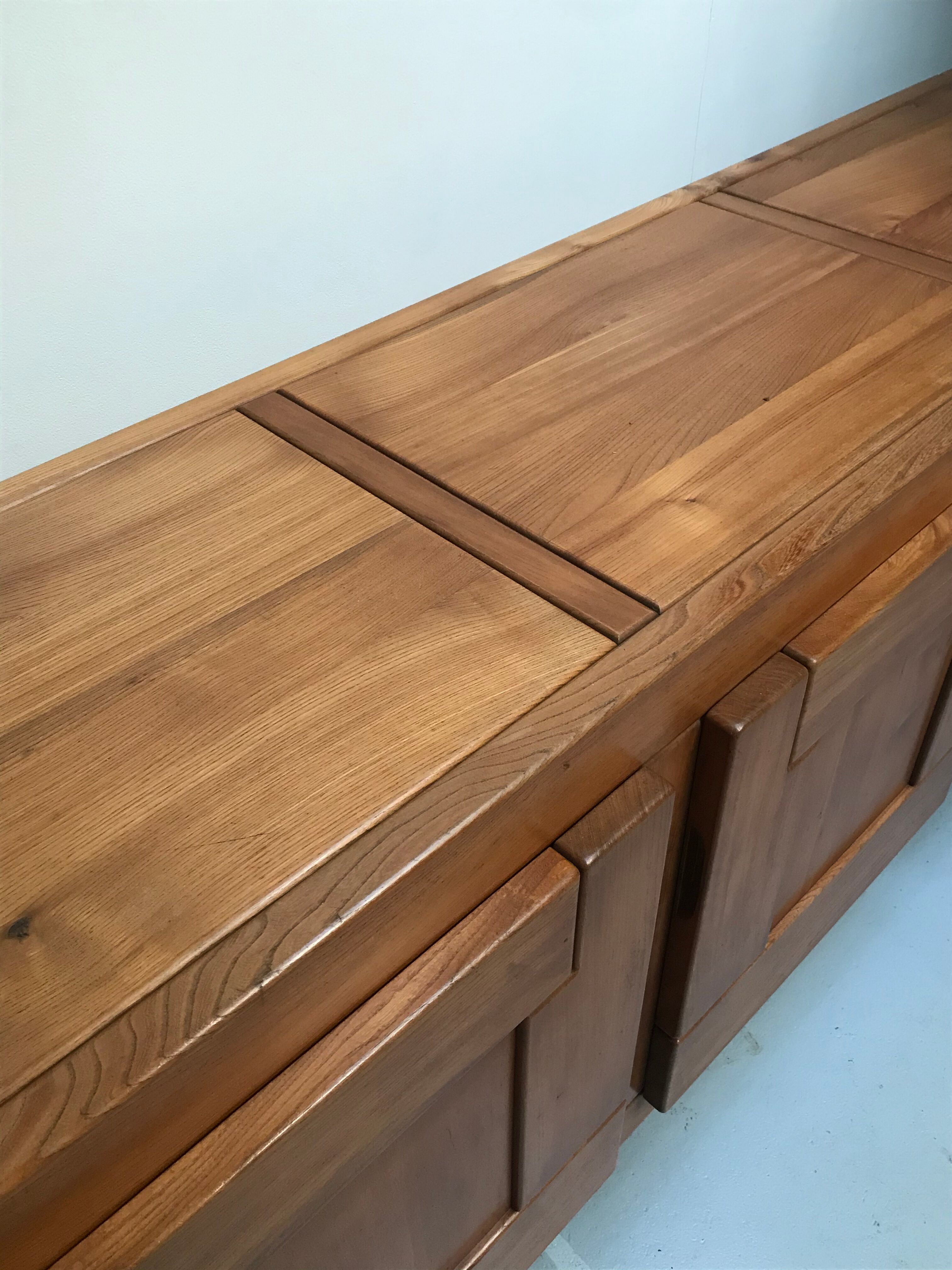 Solid elm sideboard
