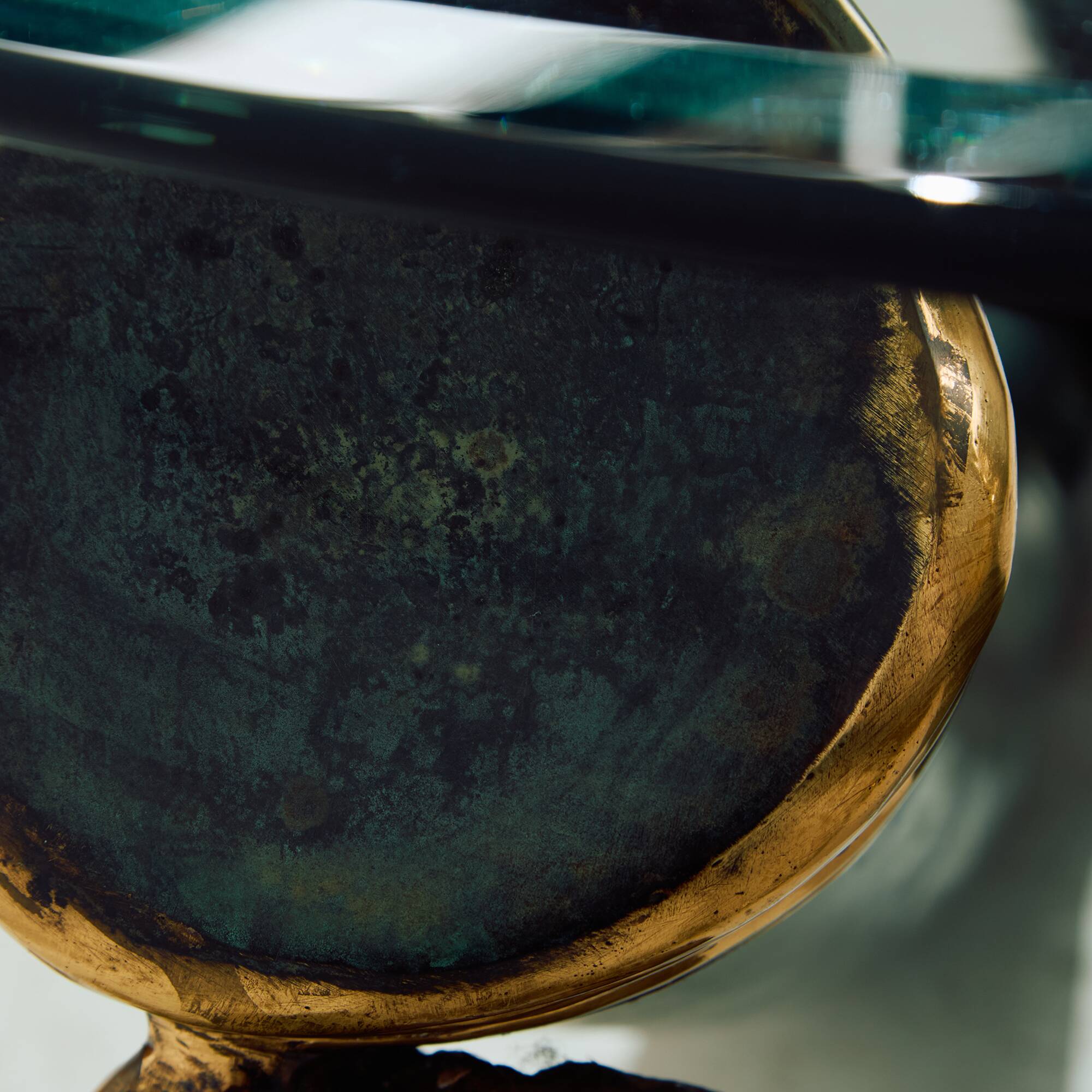 Bronze coffee table by Italo Valenti for Valenti Spain