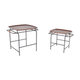 Pair of minimalist Scandinavian coffee table Ary Nybro