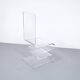 Imposing plexiglass chair from the 70's
