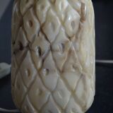 Vintage alabaster pineapple lamp base
