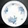 SARREGUEMINES FLORE Deep dish Salad bowl with blue flower decoration U&C 28cm