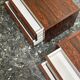 Rosewood bedside tables