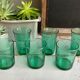 Series of 6 glasses Lesieur