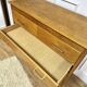 Vintage chest of drawers compass feet