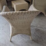 Vintage rattan lounge