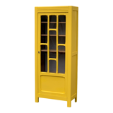 Glass-glazed Parisian wardrobe 1950