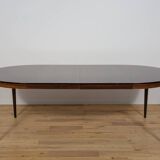 Mid-Century Round Rosewood Dining Table Model 71 by Severin Hansen for Hasl