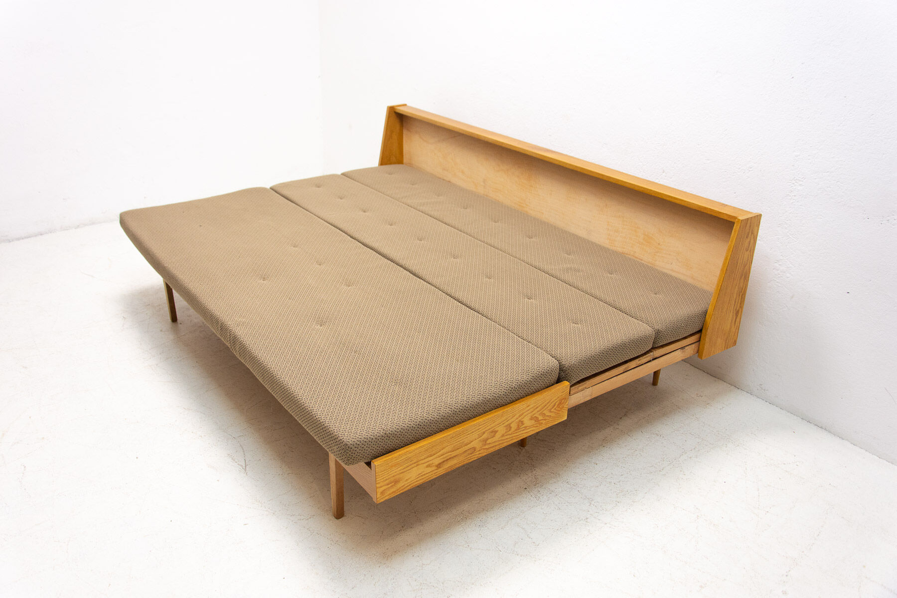 Mid century folding sofabed, 1960´s, Czechoslovakia