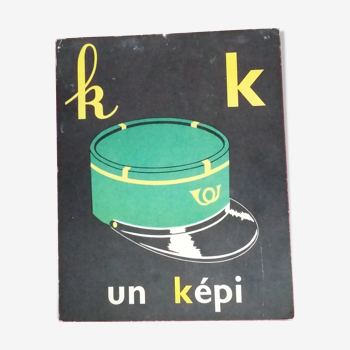 The kepi, reading image