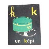 The kepi, reading image