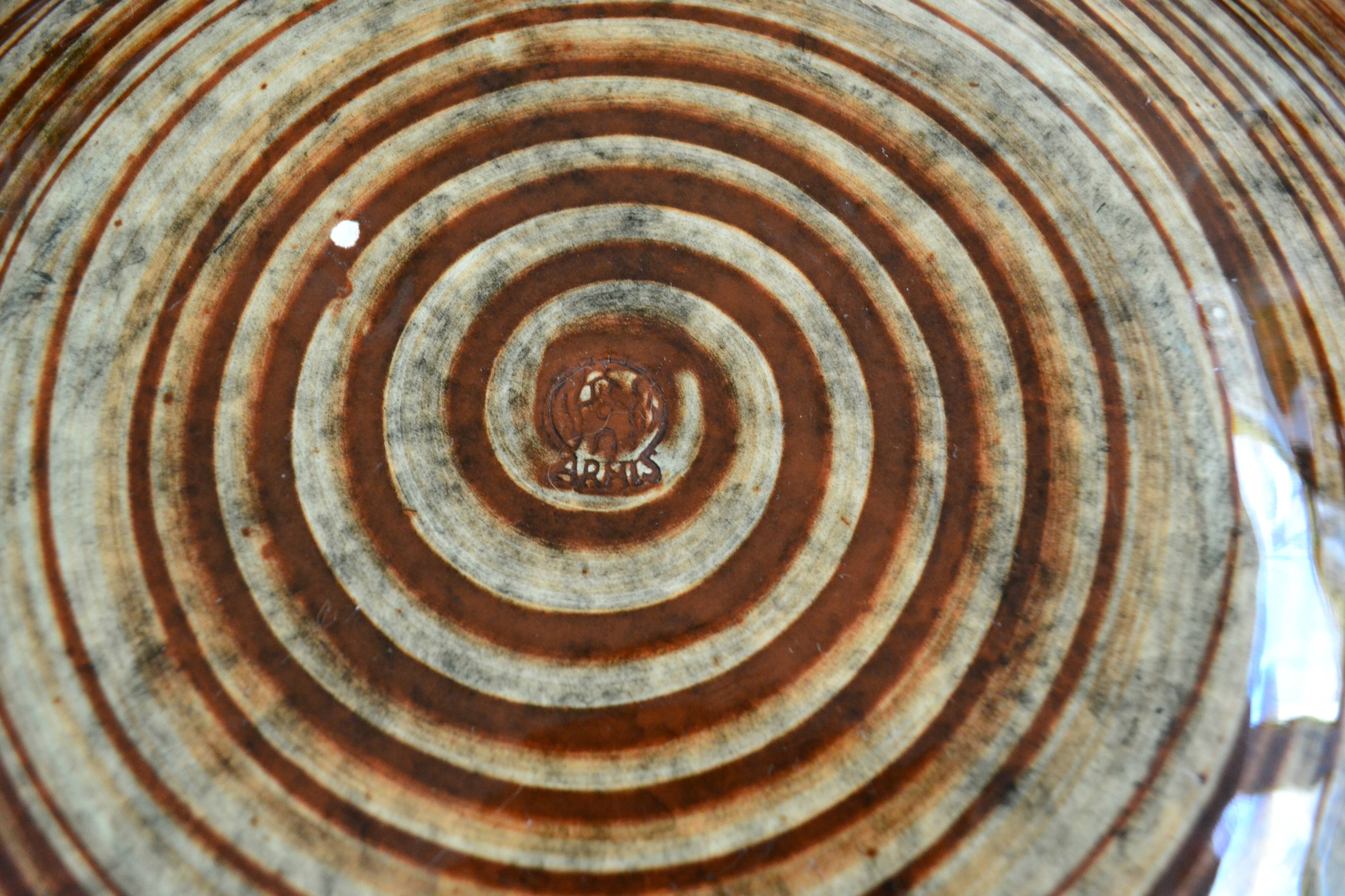 Arnis vintage ceramic dish